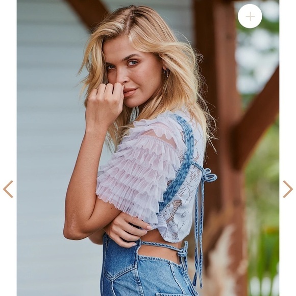 Free people Madonna cropped blouse - Picture 7 of 11